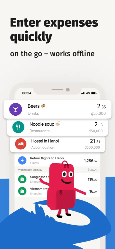 TravelSpend: Travel Budget App screenshot 3
